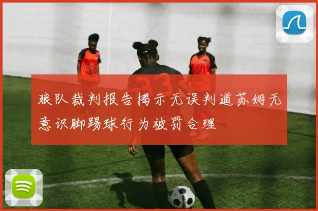 狼队裁判报告揭示无误判道苏姆无意识脚踢球行为被罚合理